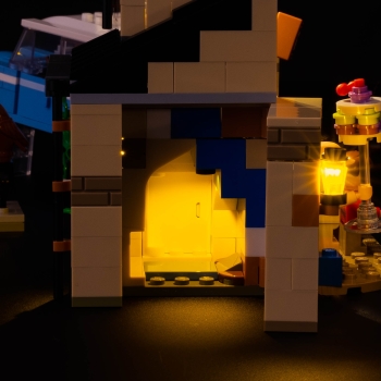 LED-Beleuchtung-Set für LEGO® Liguster Weg 4 / 4 Privet Drive #75968